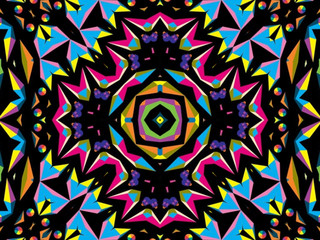 Pattern Kaleidoscope Abstract Design
