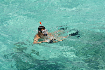 Diving in the Red Sea in Egypt © moniadk