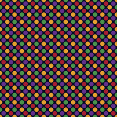 Seamless dot vector pattern