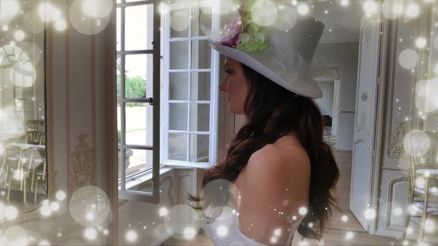 mari&eacute;e, p&eacute;tale, soufle, princesse, ch&acirc;teau, mod&egrave;le, vip, luxe, mode, d&eacute;fil&eacute;