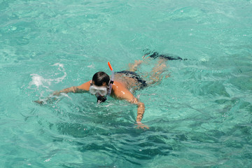 Diving in the Red Sea in Egypt © moniadk