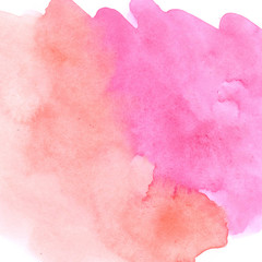 Fototapeta premium Abstract Watercolor Hand Drawn Splatter Background