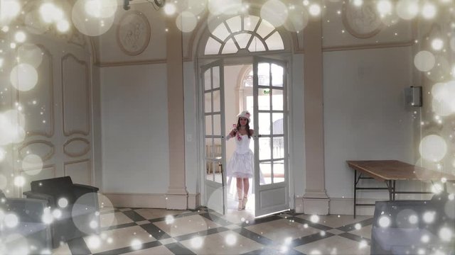 mari&eacute;e, princesse, ch&acirc;teau, mod&egrave;le, vip, luxe, mode, d&eacute;fil&eacute;