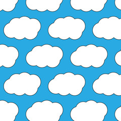 Cloud pattern - 337051638