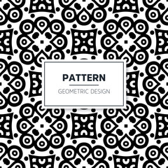 Seamless mandala islamic pattern. Vintage elements