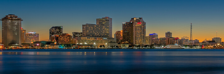 New Orleans Skyline Pano