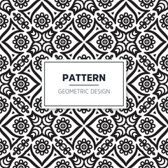 Seamless mandala islamic pattern. Vintage elements