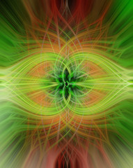 abstract fractal background