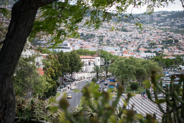 Obraz premium PORTUGAL MADEIRA FUNCHAL CITY