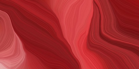 vibrant background graphic with smooth swirl waves background design with firebrick, moderate red and light coral color