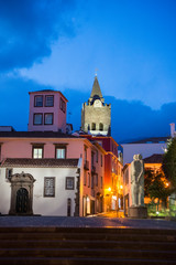 Naklejka premium PORTUGAL MADEIRA FUNCHAL CATHEDRAL SE