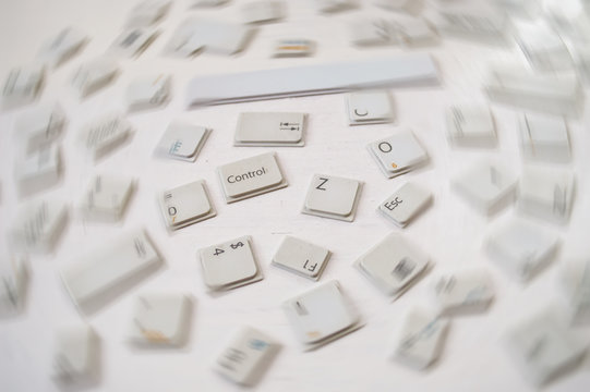letras teclado pc
