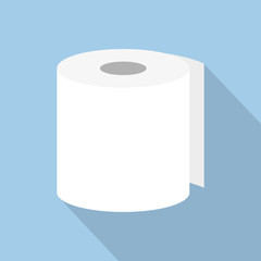 roll of toilet paper icon vector illustration EPS10
