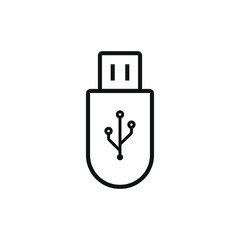 usb device icon vector illustration