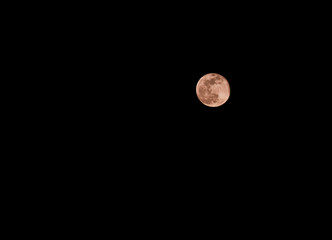La luna llena ilumina las calles vacías, la naturaleza, y deja espectáculos como este mientras me altera el sueño © SandraeMontoro