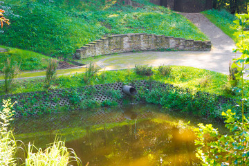 Staw w parku © Heroc