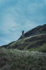 Saint Anthony's Chapel Ruins, Edinburgh, Scotland, UK