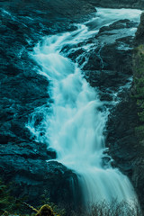 Fototapeta na wymiar Elk Falls Waterfall