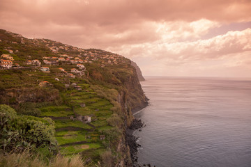 PORTUGAL MADEIRA CAMARA DE LOBOS LANDSCAPE