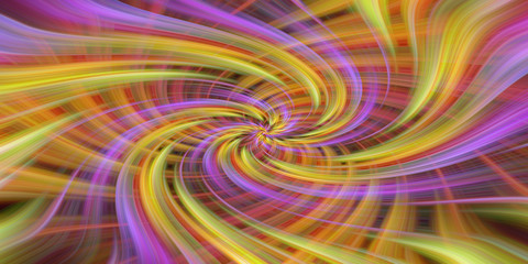 Obraz premium whirling color rays in bold color
