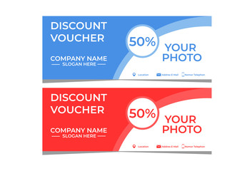discount voucher template for your restaurant business