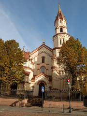 Orthodox Church of St Nicholas in Vilnius in Lithuania