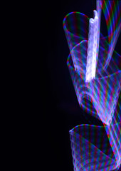 light trail background