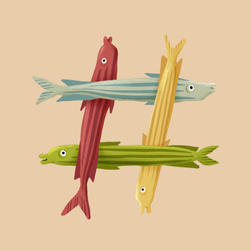 Fish - Hashtag