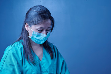 frustration of a nurse