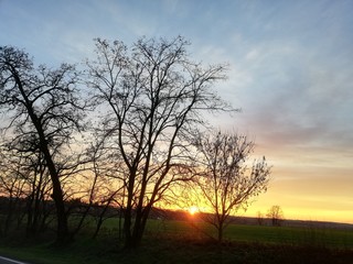 Obraz na płótnie Canvas Sonnenuntergang