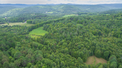 Obraz premium Rural Vermont Farms