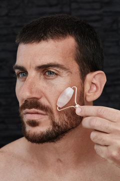 Jade Roller for Man