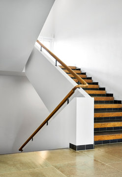 Stairway in stylish house