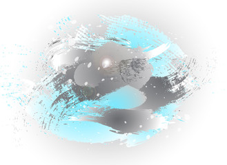 Abstract watercolor background vector image