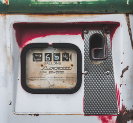 Old Gas Pump