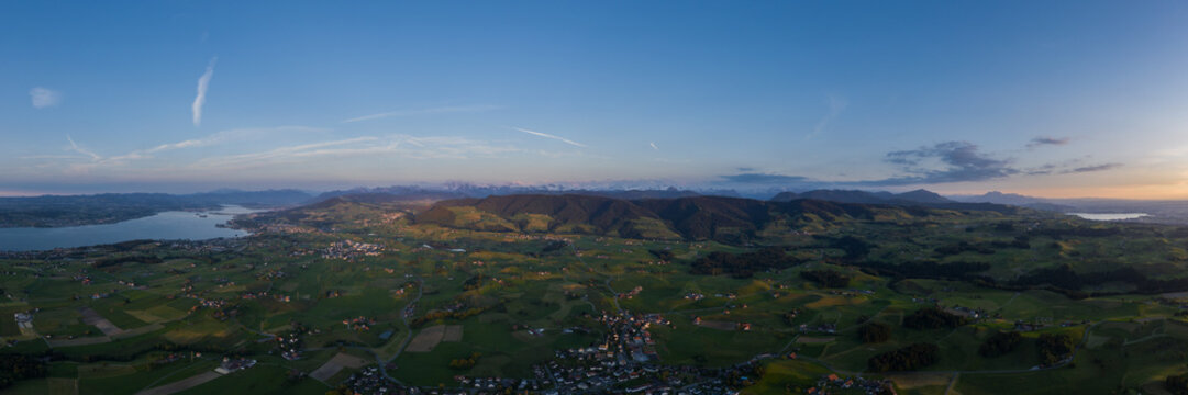 Aerial view from Sch&circ;nenberg