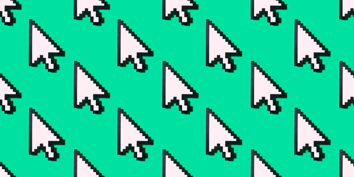 Cursor arrow pattern