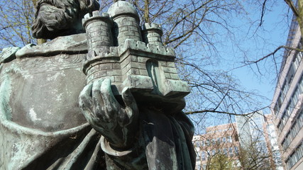 St. Angar Statue in Hamburg