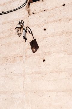 Streetlight in Marrakech