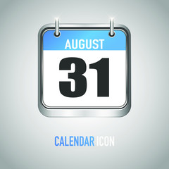 Beautiful square calendar. Date, day, month. Vector illustration background for reminder, app, UI, event, holiday, office document, icon, logo. isolated flat object and symbol. year collection