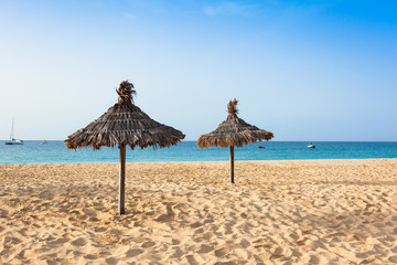 Santa Maria beach in Sal Island Cape Verde - Cabo Verde