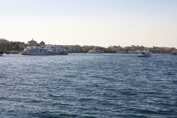 
Hurghada on the Red Sea in Egypt