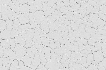 Cracked interior wall paint seamless texture black and white