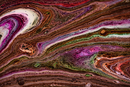 Liquid color waves background