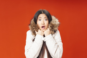 beautiful woman lifestyle smile charm studio Model luxury