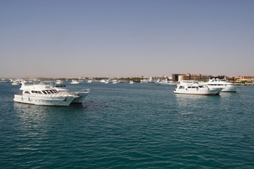 
Hurghada on the Red Sea in Egypt