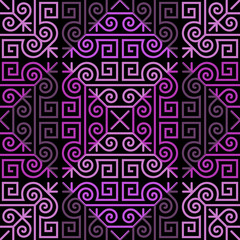 Kazakh ornaments. Seamless traditional carpet patterns of Kazakhs. Background, texture, design life of nomads. Ancient Turkic ornaments. Customs and traditions of Kazakhstan. Decorative art of nomads