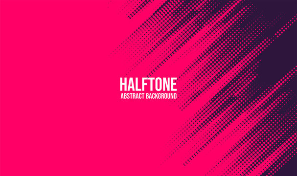  Abstract vector halftone background monochrome printing raster 
