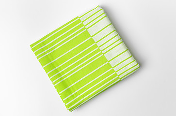 kitchen cloth (napkin) isolated on white background