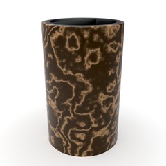 3d model urn Keln Marble Dark Brown